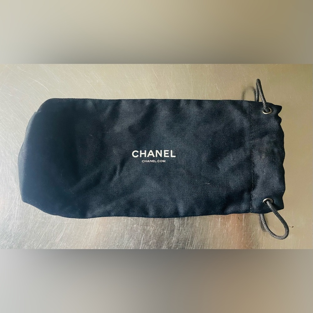 Chanel Small Pouch / Dust Bag With Drawstring Gem